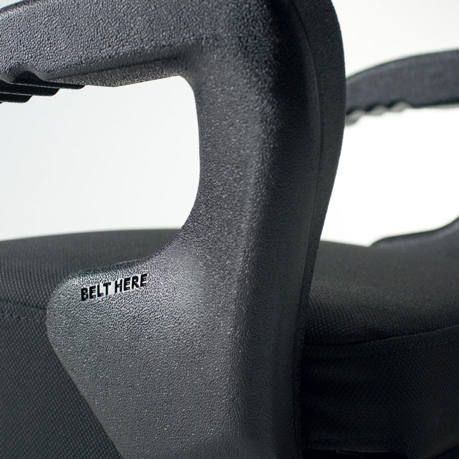Clek Booster Seat carbon jersey knit ozzi - open box