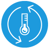 temperature regulating icon