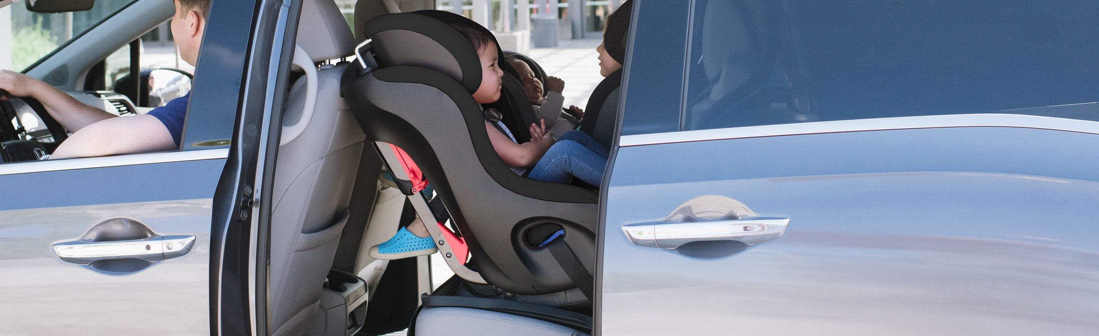 Fllo installed in a mini van