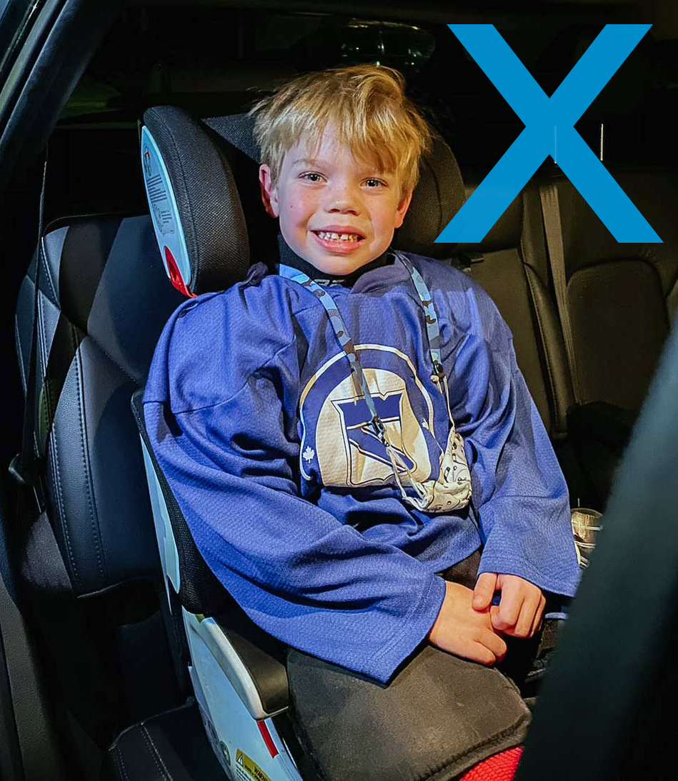 Kids top in seats