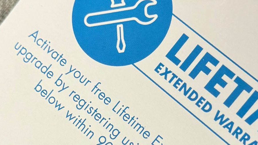 Built for Life: Introducing our New Lifetime Extended Warranty Program