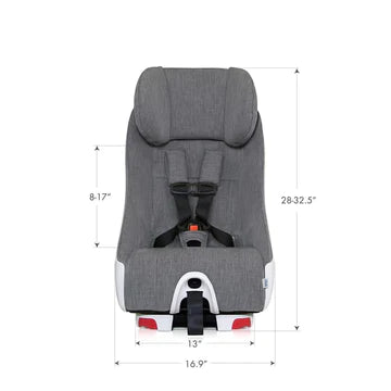 Clek Foonf Convertible Car Seat product dimensions forward-facing