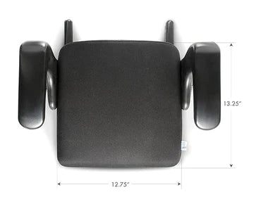 Clek Ozzi booster seat dimensions top view