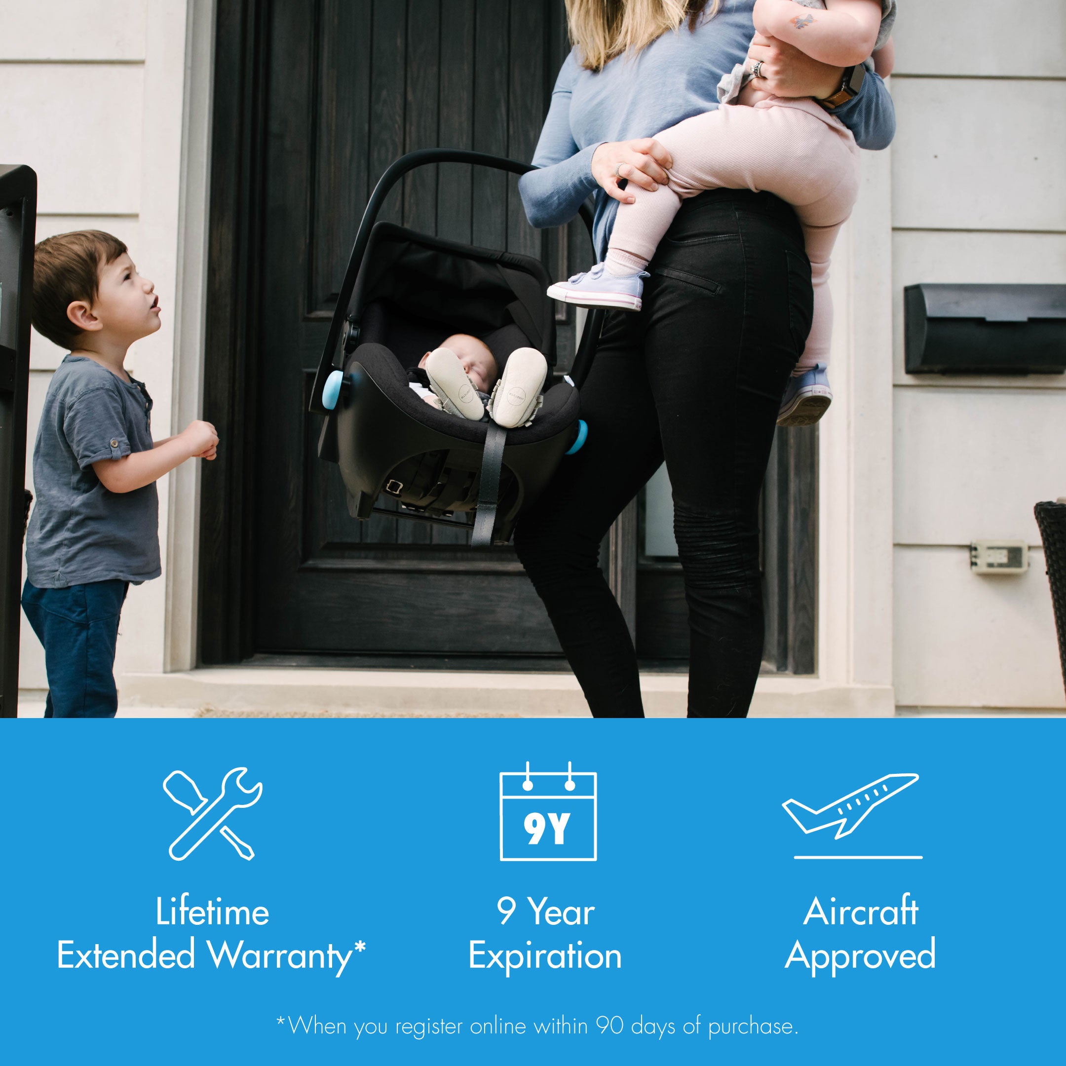 Infant car seat outlet dimensions chart