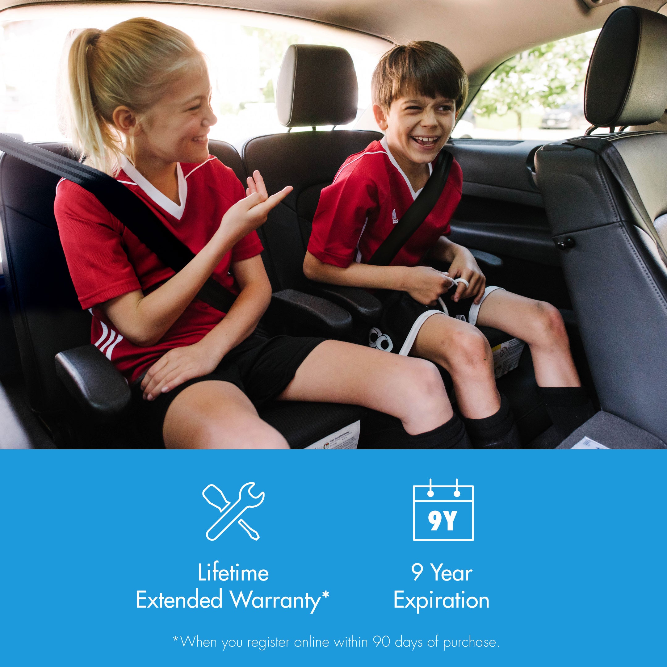 Slimmest high clearance back booster