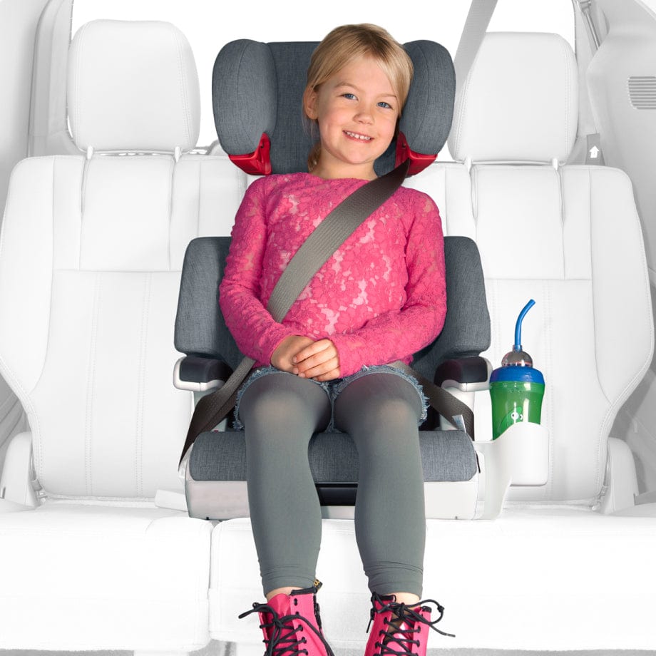 Comfortable high back outlet booster seat